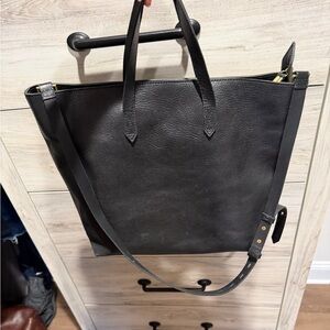 Madewell Zip Top Transport Tote